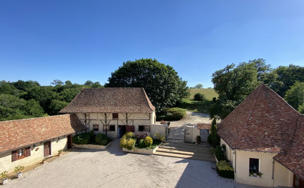 A Courtyard Ensemble of Four Dwellings set in 49 Acres with Equestrian Facilities